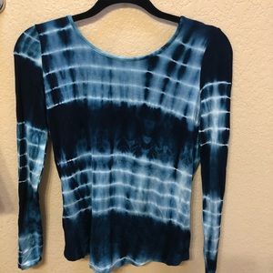 Lulus tie dye shirt